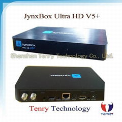 Jynxbox Ultra HD V5+ with WiFi and Jb200 Jynxbox V5+ Satellite Receive