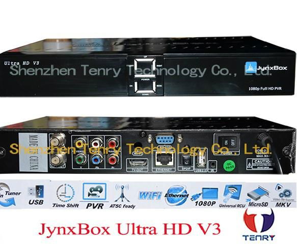 Jynxbox V3 with Jb200 and WiFi Satellite Receiver 2