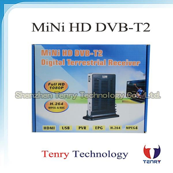 Mini DVB-T2 Set Top Box Tuner DVB T2 4