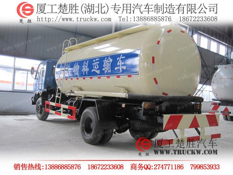 东风小吨位粉粒物料运输车厂家直销|小吨位散装水泥运输车出售 4