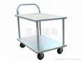 Two layers' logistics cart