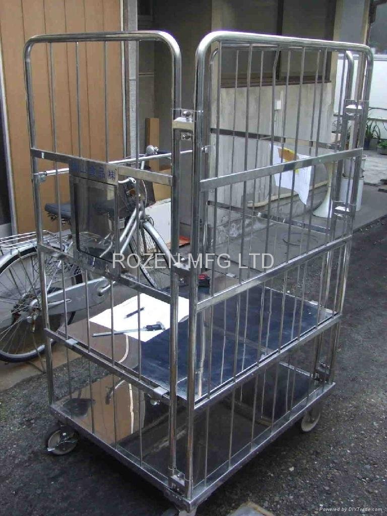 Stainless steel trolley 2
