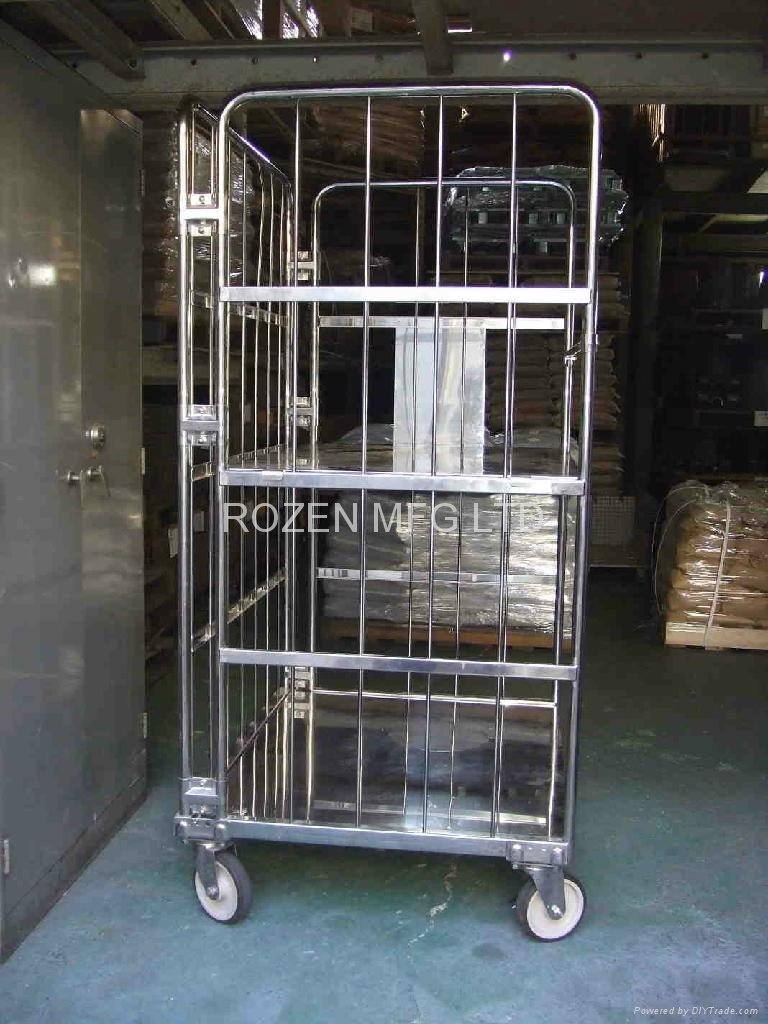 Stainless steel trolley 3