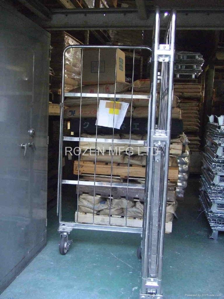 Stainless steel trolley 4