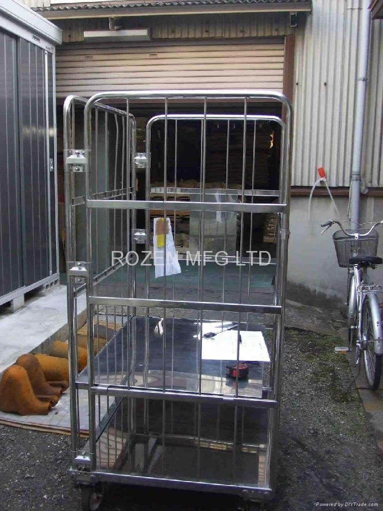Stainless steel trolley 5