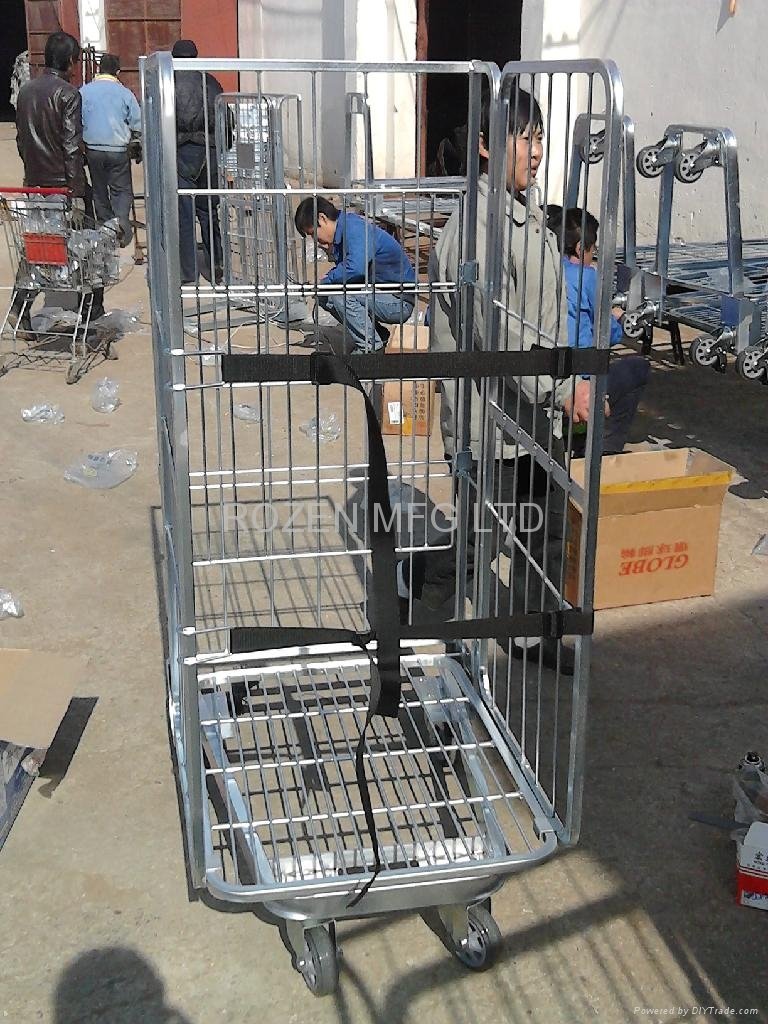 Galvanized square tubes Trolley