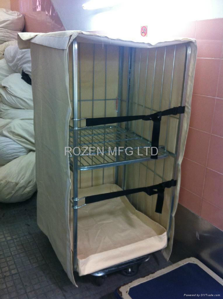 Galvanized square tubes Trolley 3