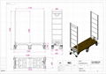 six wheel narrow aisle trolley NC