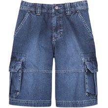 Men's denim shorts