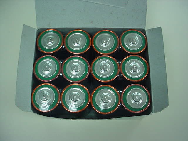 Metal-Jacket Batteries R20P (D Size) SUM-1