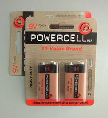 6F22 9Volts battery