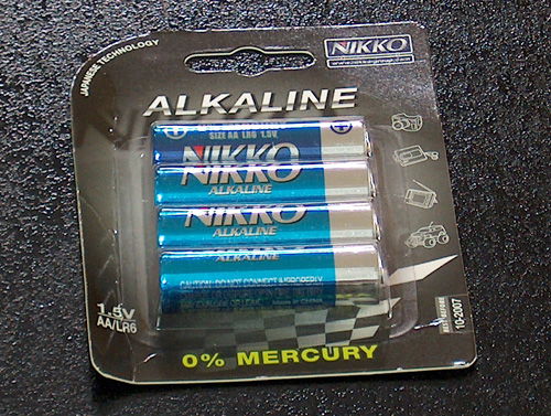 Japanese Technology Digital Alkaline Battery: D,C,AA,AAA,9V