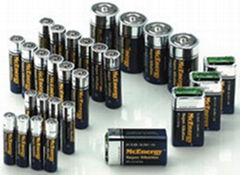 Professional Alkaline Batteries-LR20,LR14,LR6,LR03,6LR61 (Hot Product - 3*)