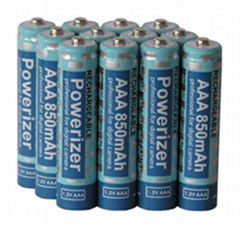 AAA 1000mAh Ni-MH Rechargeable Batteries