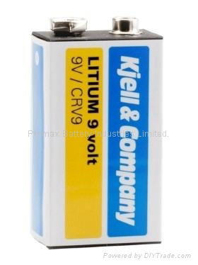 Lithium 9V Battery