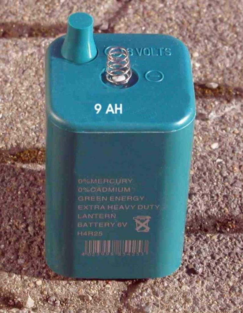 Blockbatterie 6V/7Ah