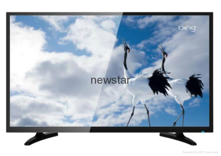 50Inch Curved Metal Frame With Explosion Proof Screen DLED Color TV 3