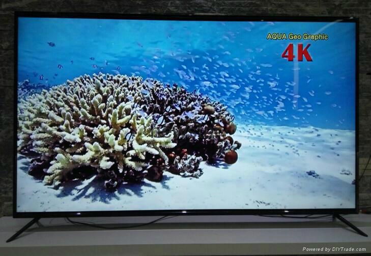 50Inch Curved Metal Frame With Explosion Proof Screen DLED Color TV 5