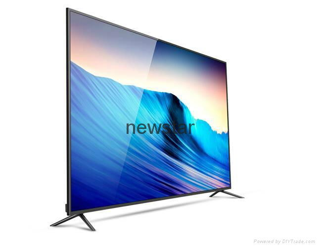 50Inch Curved Metal Frame With Explosion Proof Screen DLED Color TV 4
