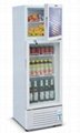 300liter Upright Electric Refrigerator Display Showcase Static Cooling