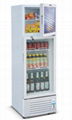 300liter Upright Electric Refrigerator Display Showcase Static Cooling