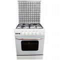 60*60 series freestanding oven with 4 burner stove cooker 3