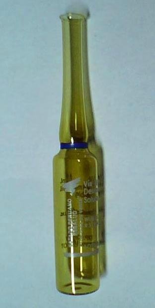 Printed Glass Ampoule USP type I for injection 1