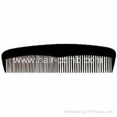 Plastic hair combs.