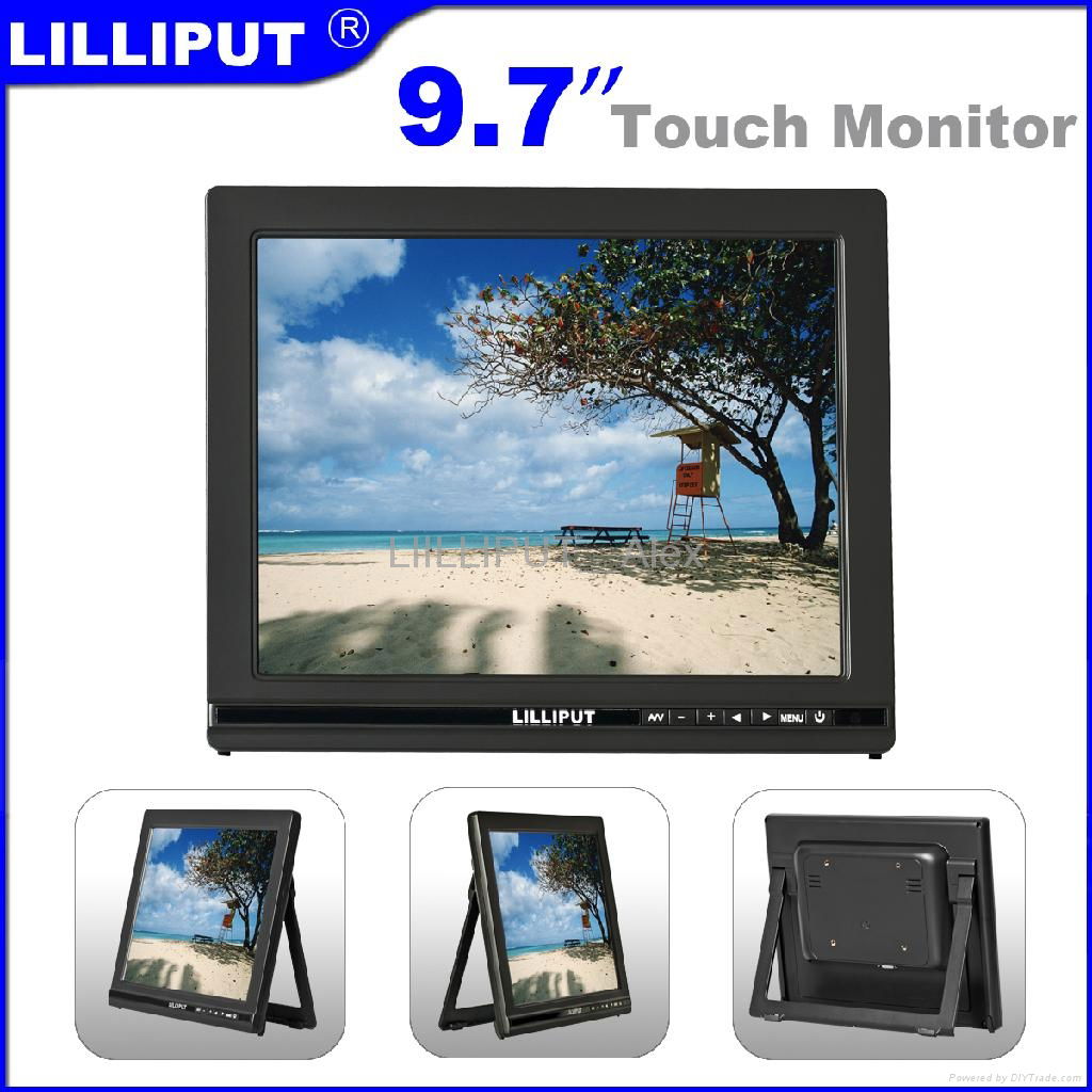 Lilliput 9.7" 5-wire Resistive Touch Screen Monitor （IPS SCREEN）1024×768