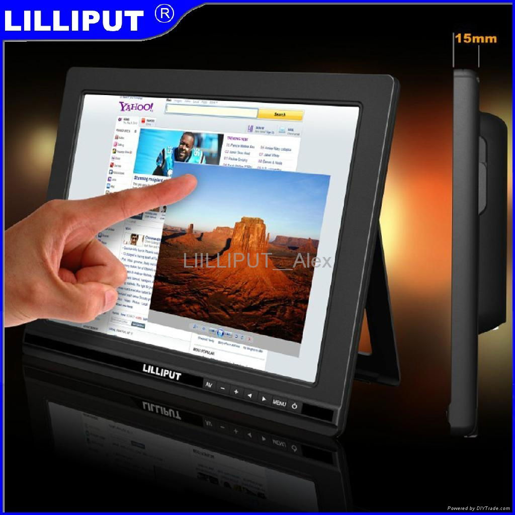 Lilliput 9.7" 5-wire Resistive Touch Screen Monitor （IPS SCREEN）1024×768 2