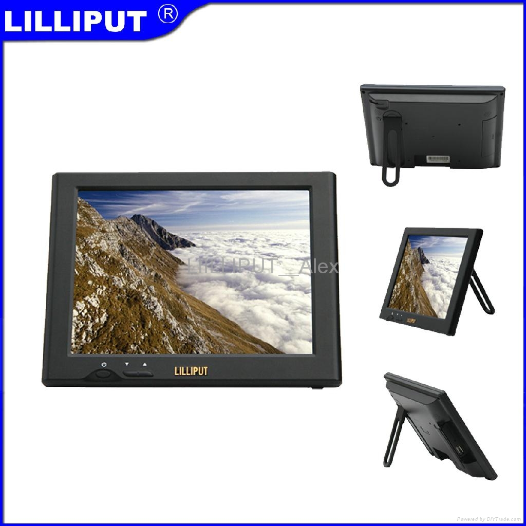 LILLIPUT 8'' USB powered monitor,built in speaker with touch function