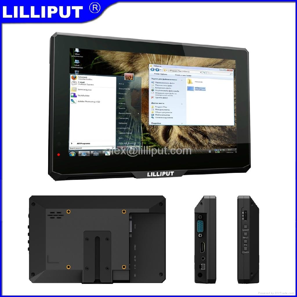 LILLIPUT NEW 7" HDMI Monitor with capacitive touch function 4