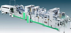 Crash lock bottom carton making machine