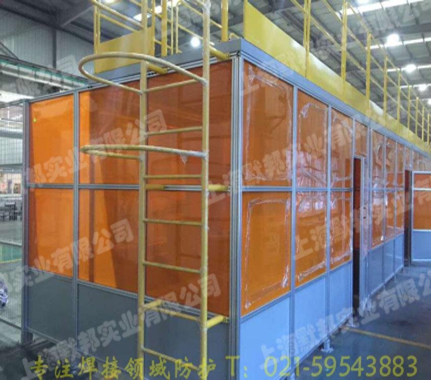 鋁合金框架焊接防護圍欄 2