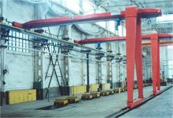 5-10T MH Model Electric Hoist Ganty Crane 2