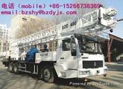 truck mounted water well drilling rig  BZC400ZYII 