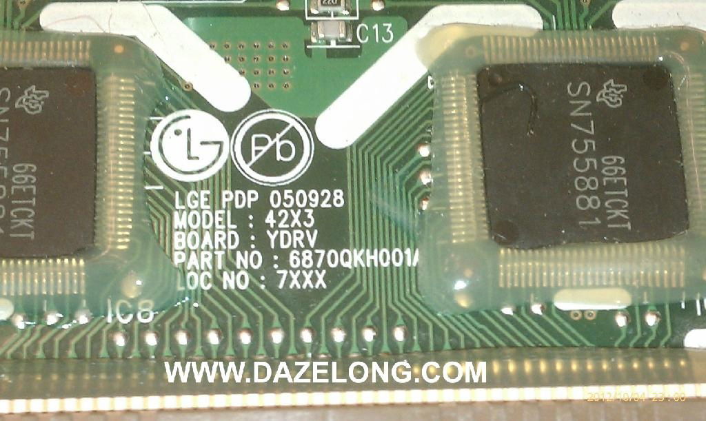 SN755881  6871QDH117A 6870QKH101A 6871QDH917A Buffer Board  LG  Philips  TOSHIBA 2