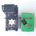 PLCC28 PLCC44 SOP28 TSOP32 TSOP40 TSOP48 TSOP56 QFP44 BGA IC socket adapter chip 9