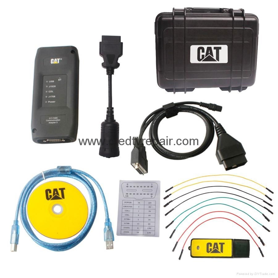 CAT ET Wireless Diagnostic Adapter With Bluetooth 