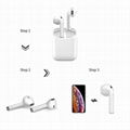 適用於 Apple 蘋果 AirPods2代 無線藍牙耳機 支持iPad Pro3代 iPhone手機 4