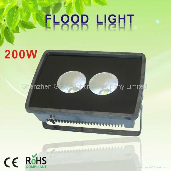 Hot Sell Waterproof 200w led decorative spotlight led floodlight