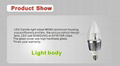 waterproof good quality e14 3w led candle lights 2