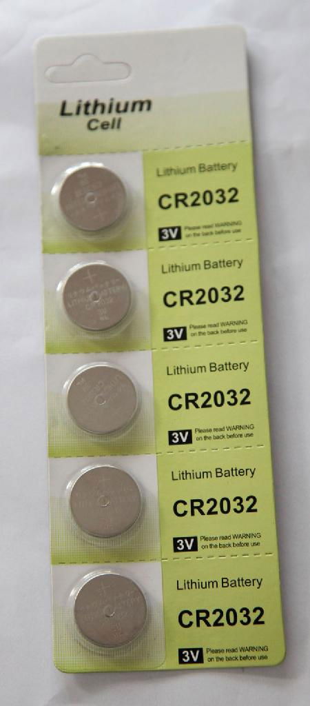 CR2032 Lithium Coin Cell 2