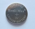 CR3032 Henli Max Lithium Button Cell