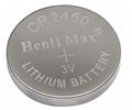 CR2450Henli Max Lithium Coin Cell