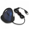 Human Ergonomic Vertical Computer Wired Mouse for Gaming 3