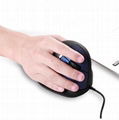 Human Ergonomic Vertical Computer Wired Mouse for Gaming 4