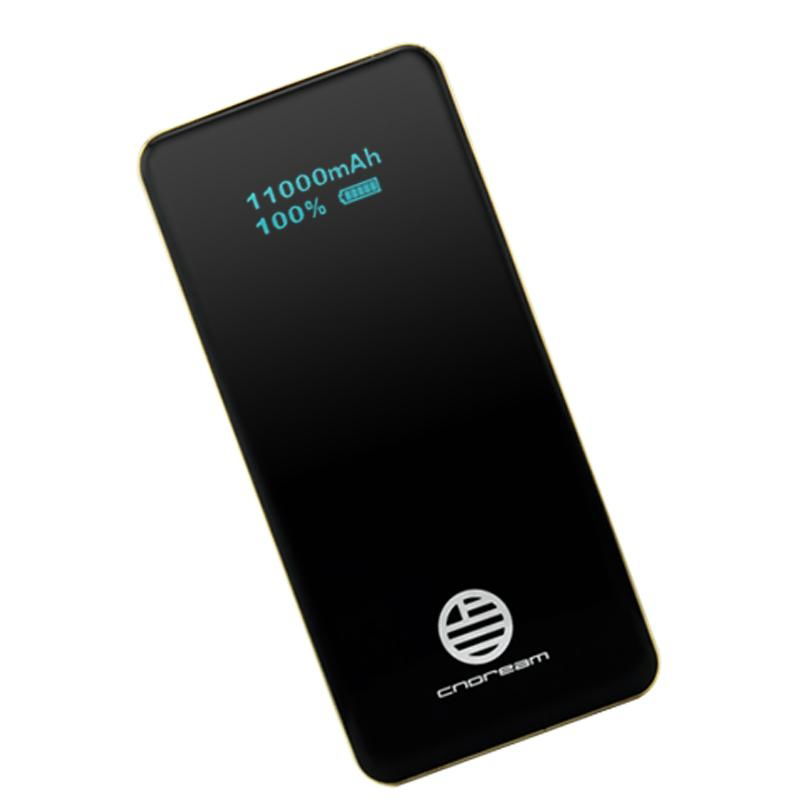 11000mAh Li-Polymer Power Bank OLED Mobile Charger 4