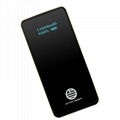 11000mAh Li-Polymer Power Bank OLED Mobile Charger 4