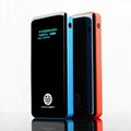 11000mAh Li-Polymer Power Bank OLED Mobile Charger 5